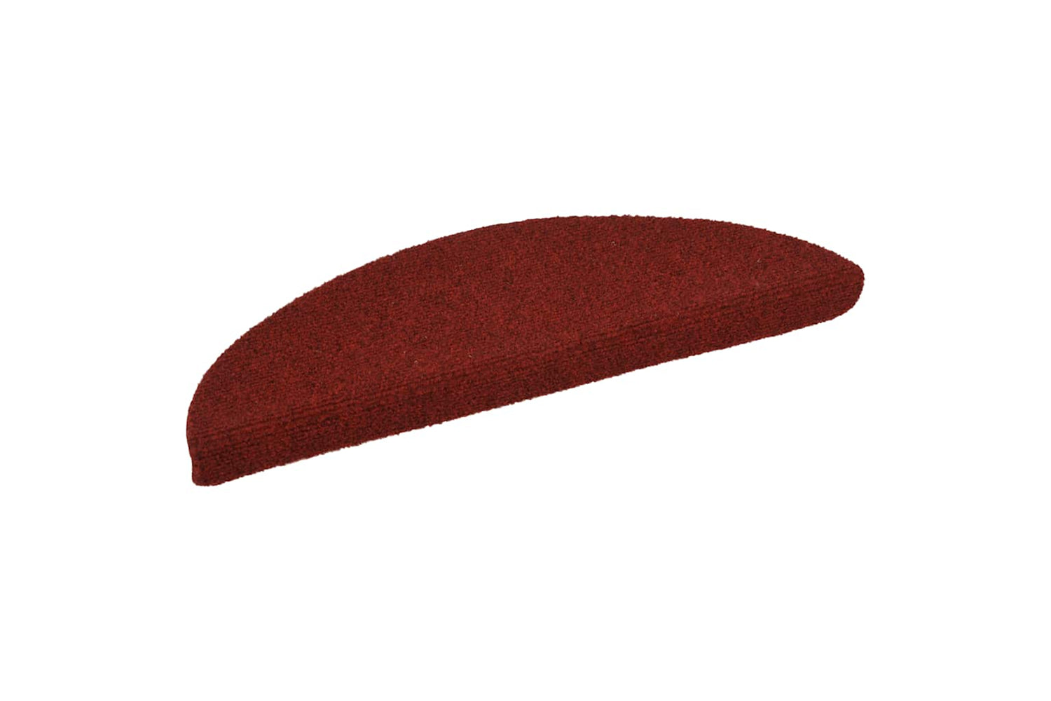vidaXL 132694 15 Pcs Self-adhesive Stair Mats Needle Punch 56x17x3cm Red-2