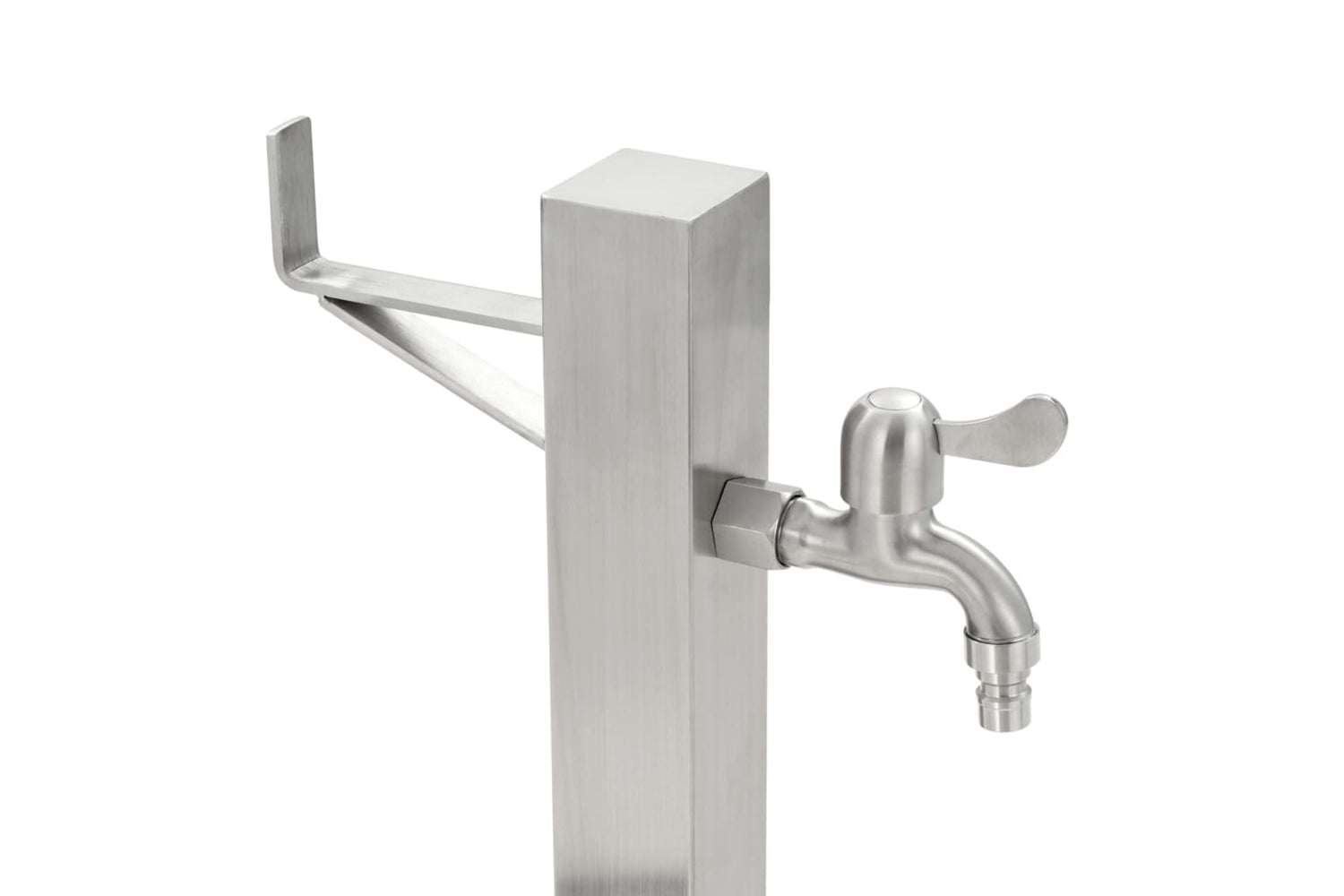 vidaXL 45454 Garden Water Column Stainless Steel Square 65cm-6