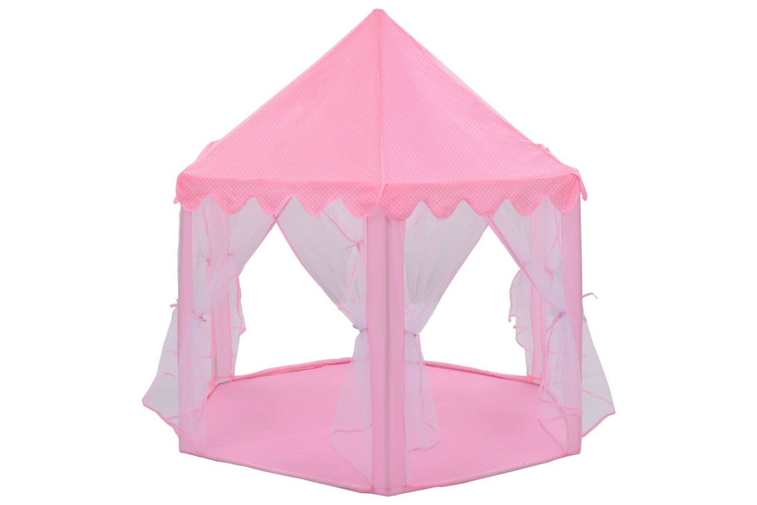 Vidaxl Princess Play Tent Pink-3