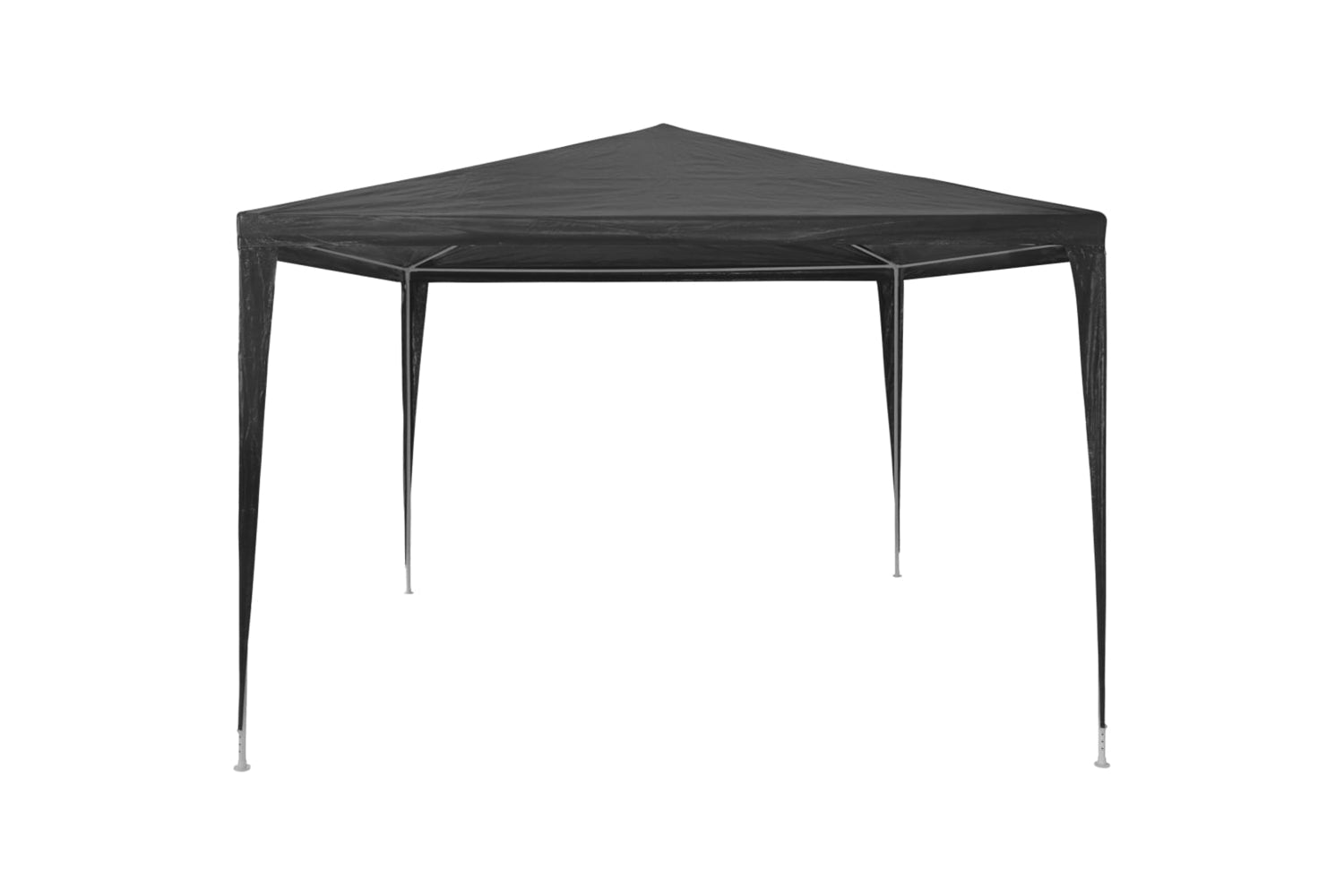 Vidaxl 45086 Party Tent 3x3 M Pe Anthracite-2