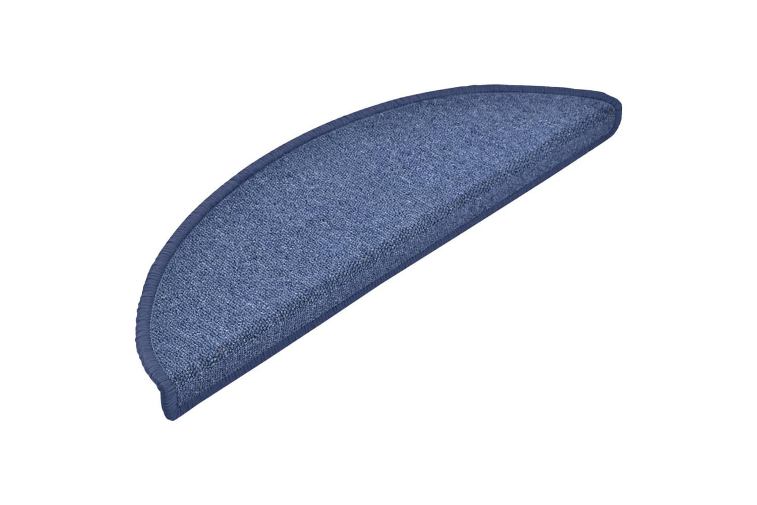 vidaXL 133883 Carpet Stair Treads 15 Pcs Blue 56x17x3cm-2