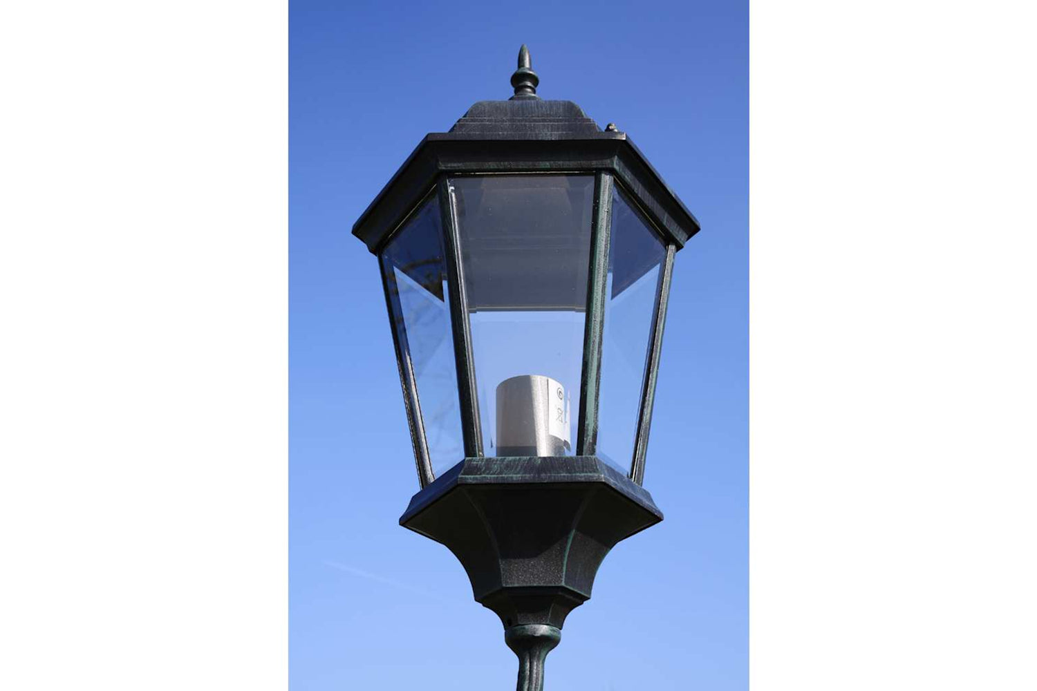 Vidaxl Garden Light Post 3-arms 230 Cm Dark Green/black Aluminium-2