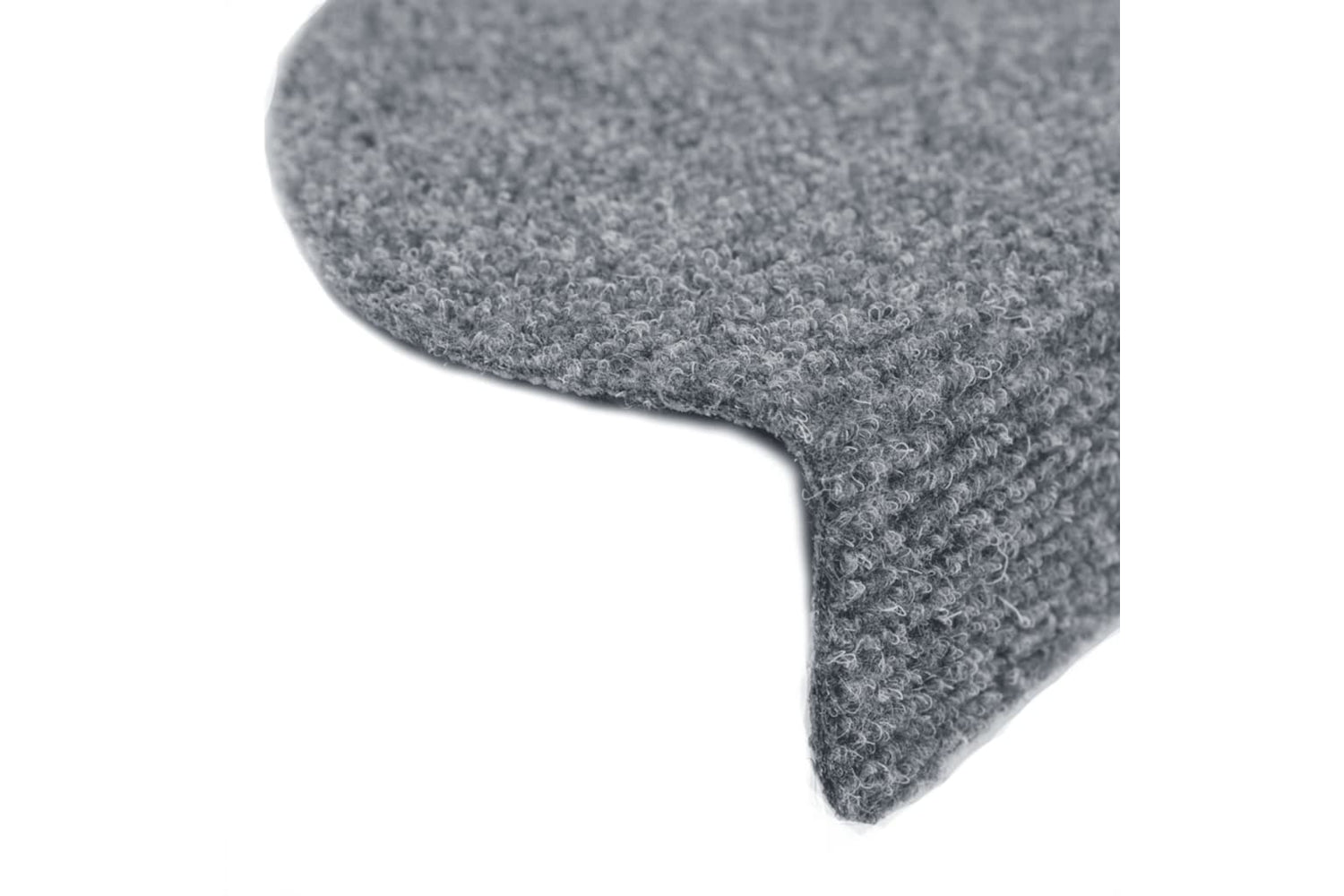 vidaXL 149705 Self-adhesive Stair Mats 10 Pcs Light Grey 65x21x4cm Needle Punch-5