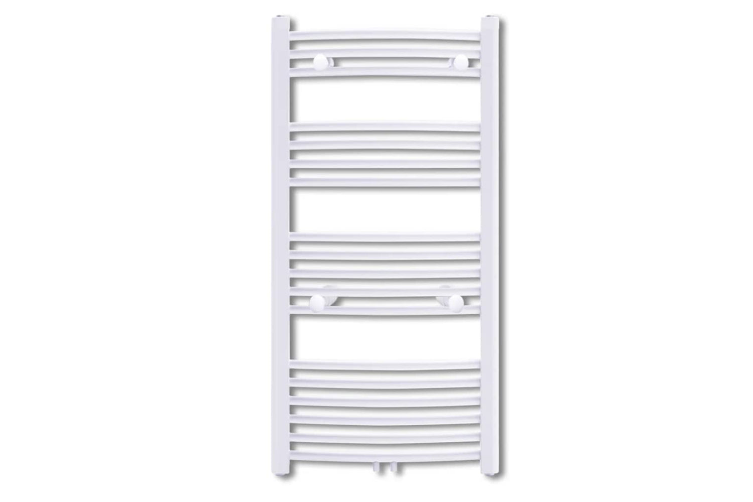 Vidaxl Bathroom Radiator Central Heating Towel Rail Curve 600 X 1160 Mm-2