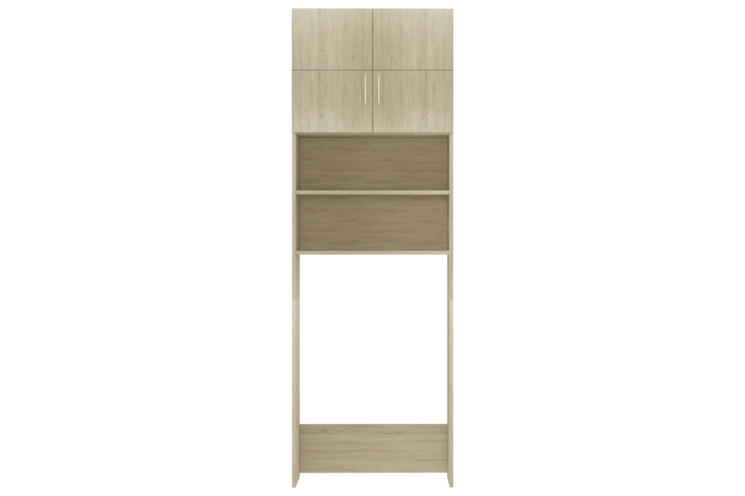 vidaXL 800030 Washing Machine Cabinet Sonoma Oak 64x25.5x190cm Engineered Wood-5