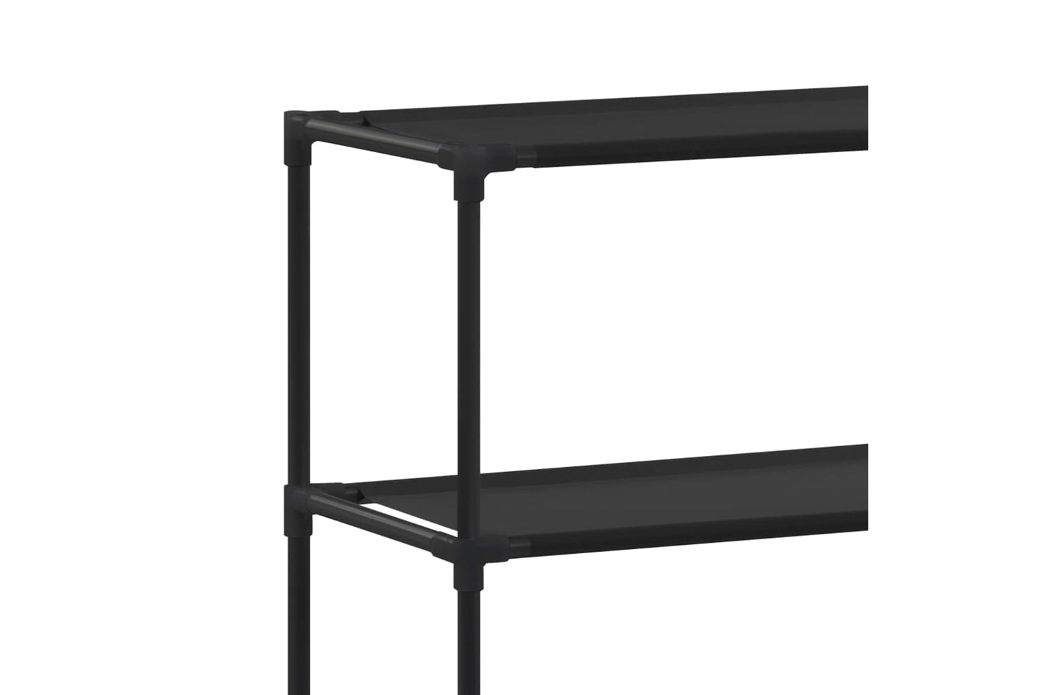 vidaXL 288330 3-tier Storage Rack Over Laundry Machine Black 69x28x169cm-5
