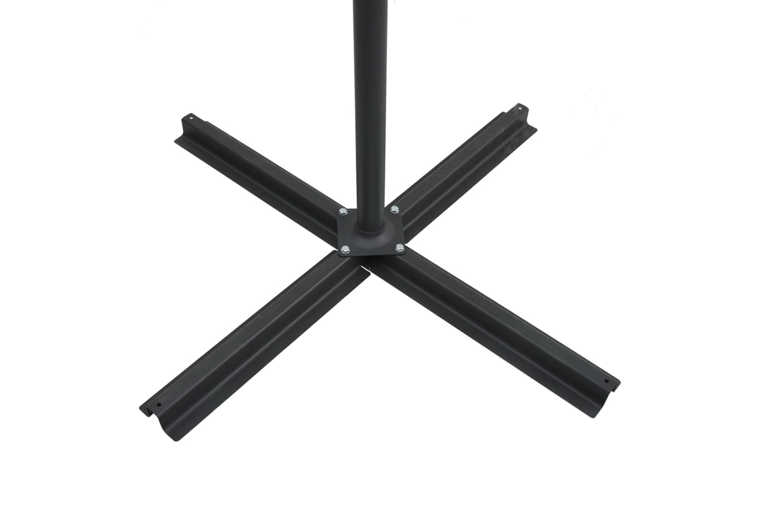 Vidaxl 46994 Cantilever Umbrella With Led Lights And Steel Pole 250x250 Cm Anthracite-8
