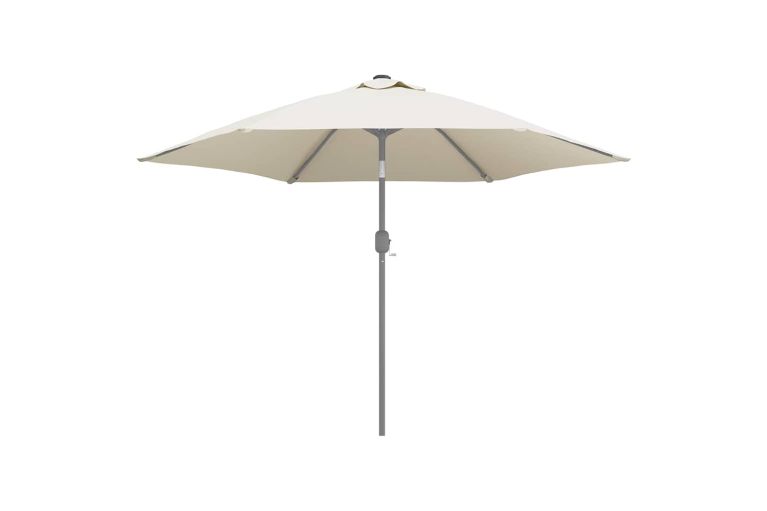 vidaXL 313795 Replacement Fabric For Outdoor Parasol Sand White 300cm-3