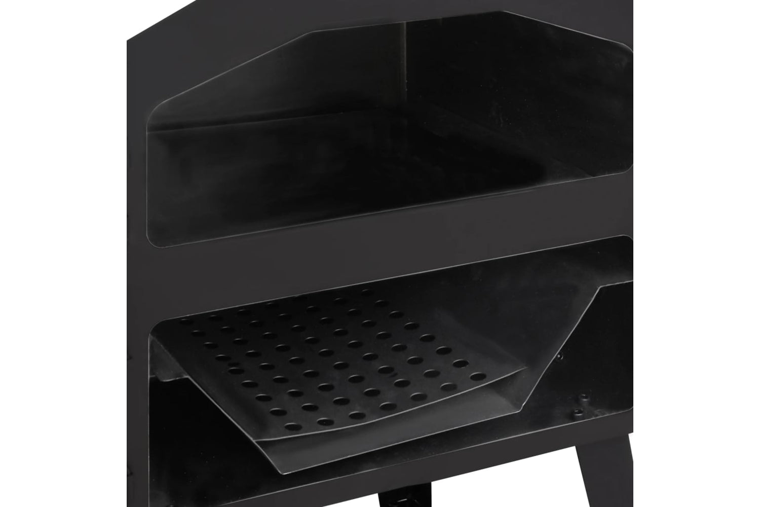 Vidaxl 318145 Outdoor Pizza Oven Charcoal Fired With 2 Fireclay Stones-9