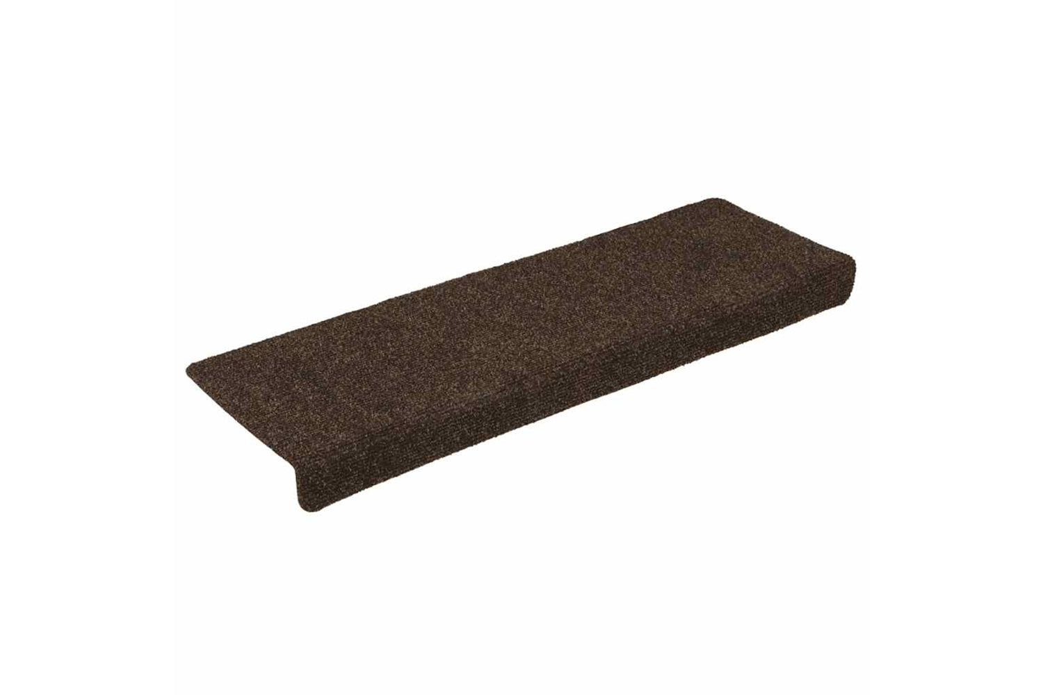 vidaXL 326188 Stair Mats 15 Pcs Needle Punch 65x21x4cm Brown-2