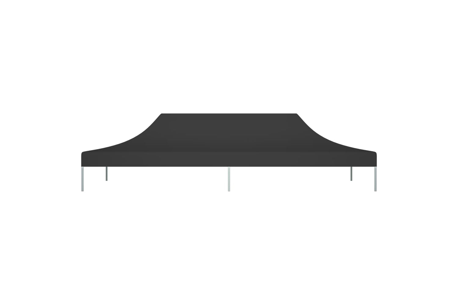 Vidaxl 315334 Party Tent Roof 6x3 M Black 270 G/mâ²-3