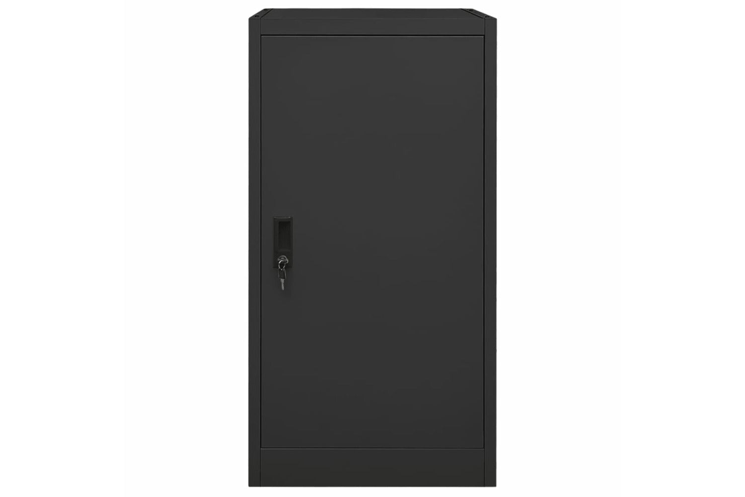 vidaXL 339606 Saddle Cabinet Anthracite 53x53x105cm Steel-2