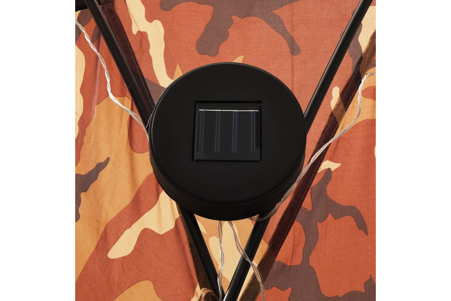 Vidaxl 93078 Party Tent With Led And 4 Sidewalls 3.6x3.6x2.3 M Camouflage-8