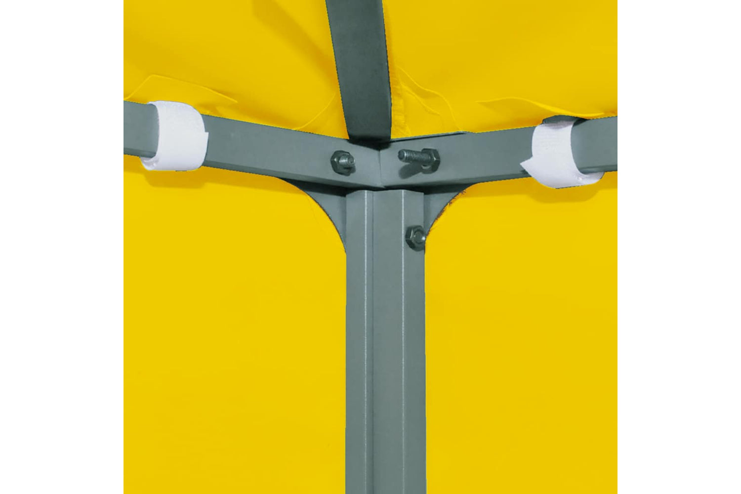 Vidaxl 312073 2-tier Gazebo Top Cover 310 G/mâ² 3x3 M Yellow-4