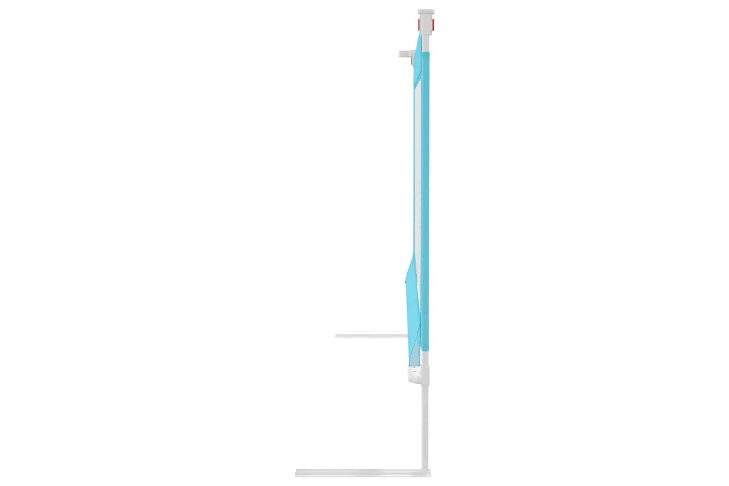 Vidaxl Toddler Safety Bed Rail Blue 120x25 Cm Fabric-3