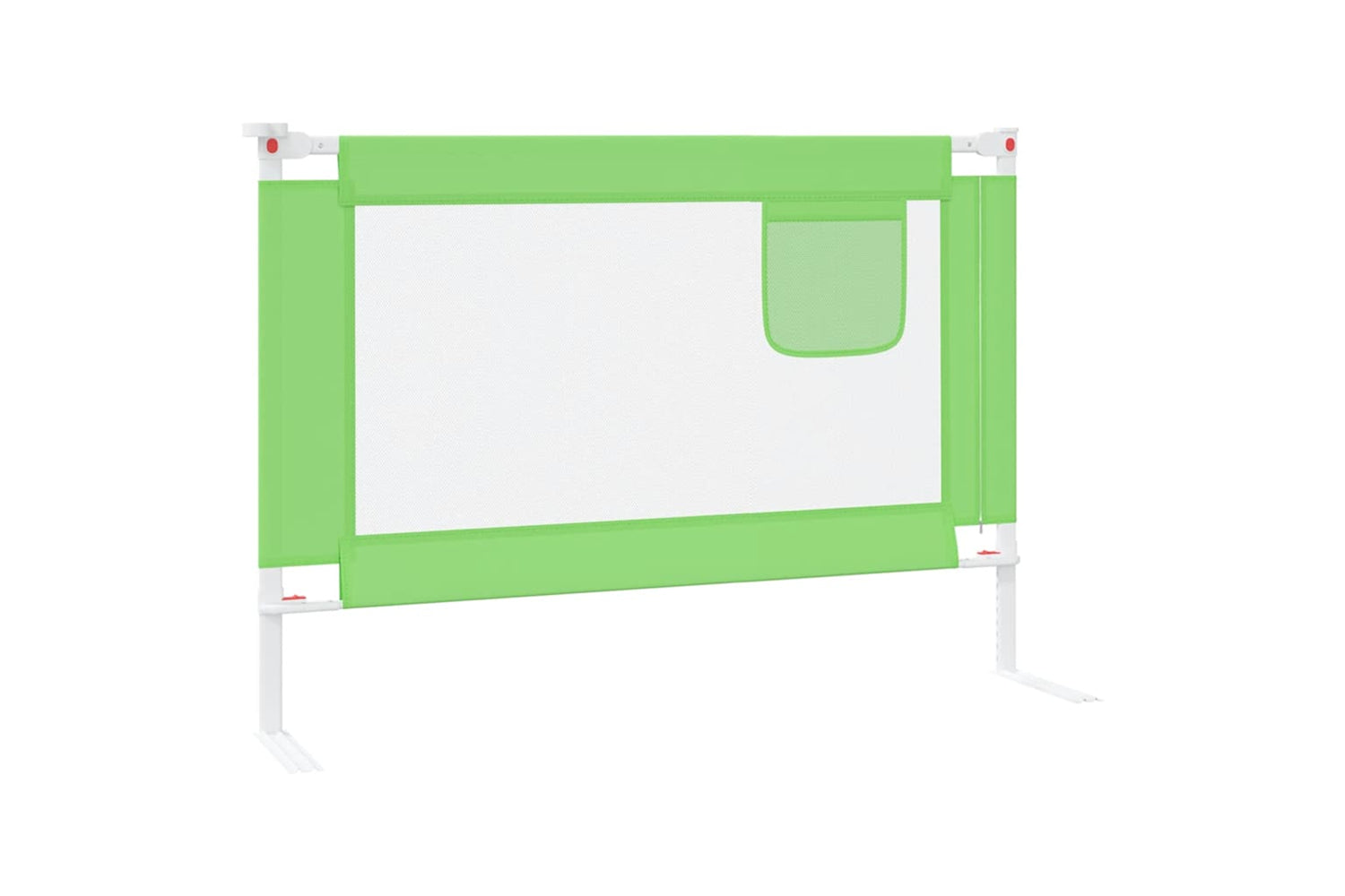 vidaXL 10189 Toddler Safety Bed Rail Green 90x25cm Fabric-3