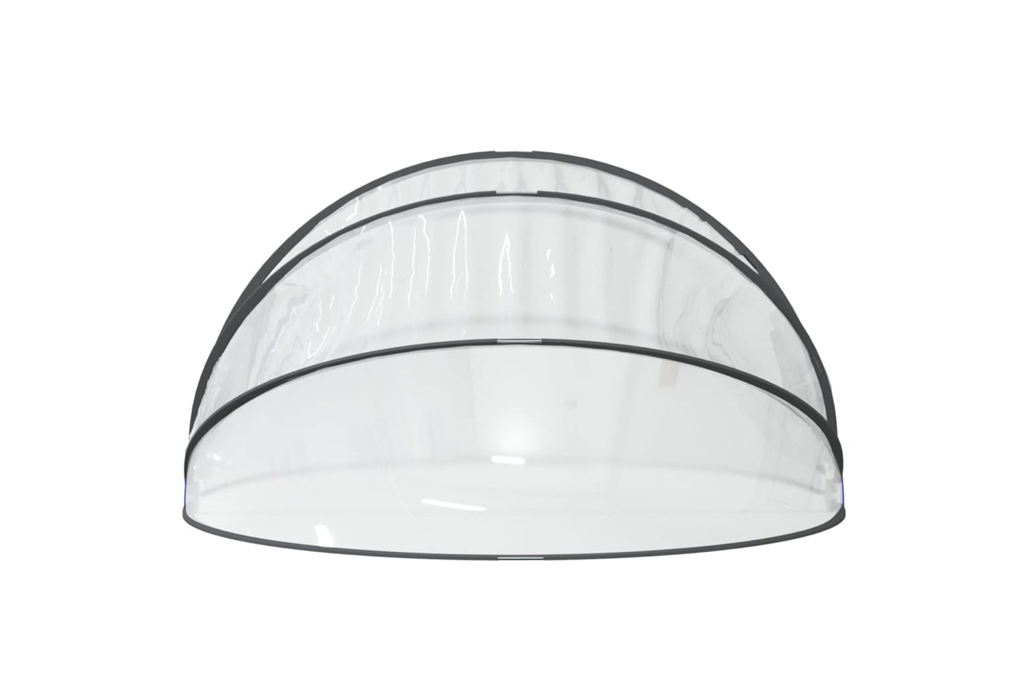 vidaXL 93814 Pool Dome Round 406x203cm Pvc-4