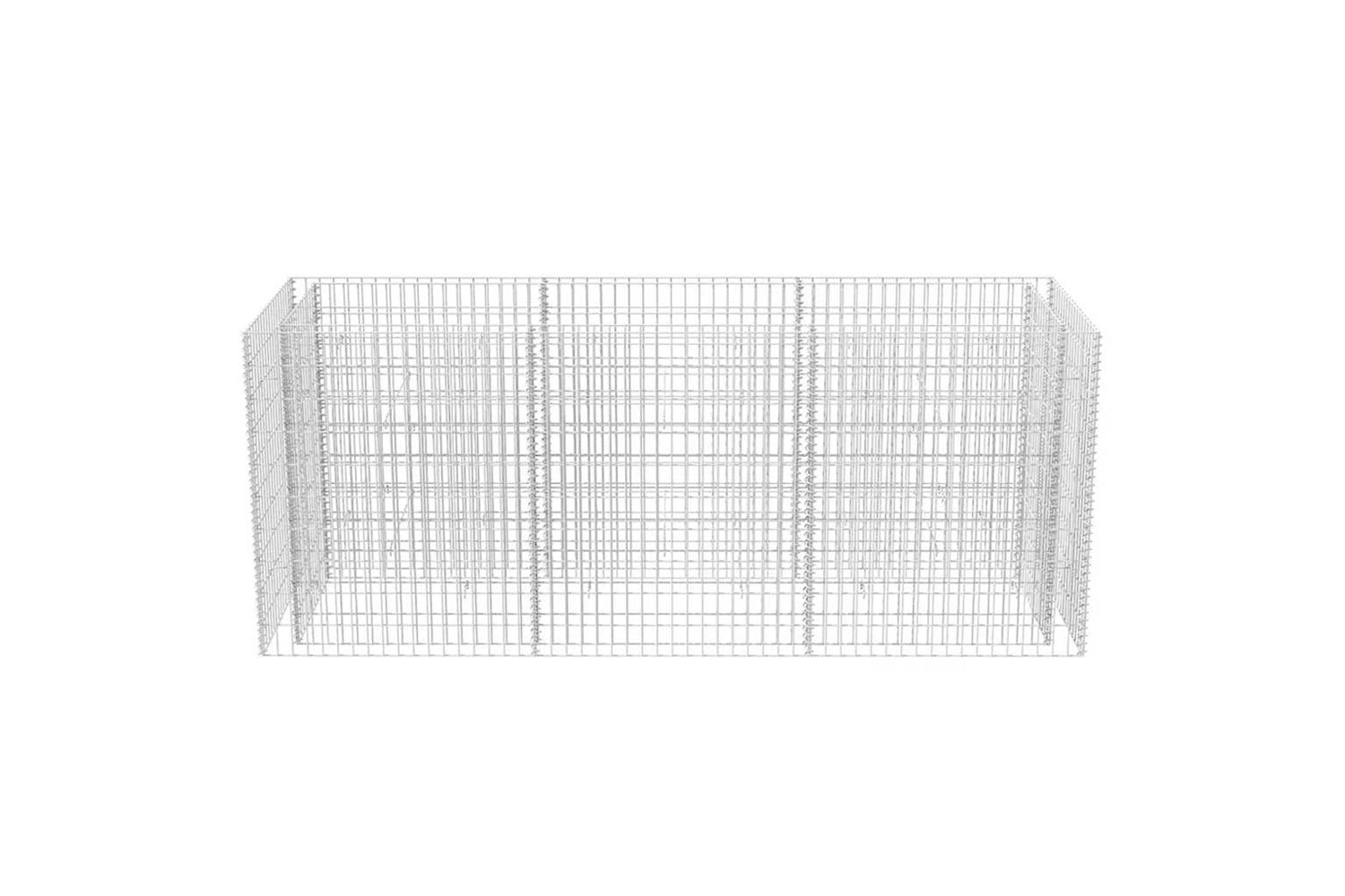 vidaXL 142554 Gabion Raised Bed Steel 270x90x100cm-4