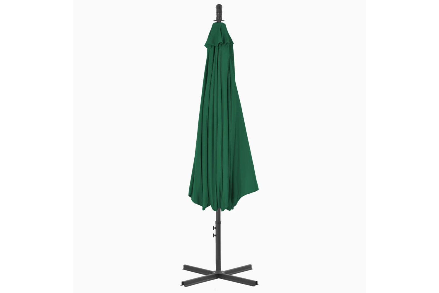 vidaXL 44873 Cantilever Umbrella With Steel Pole 300cm Green-4