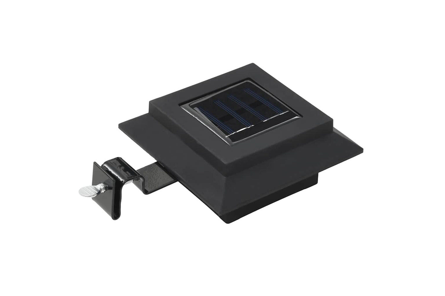 vidaXL 277136 Outdoor Solar Lamps 12 Pcs Led Square 12cm Black-3