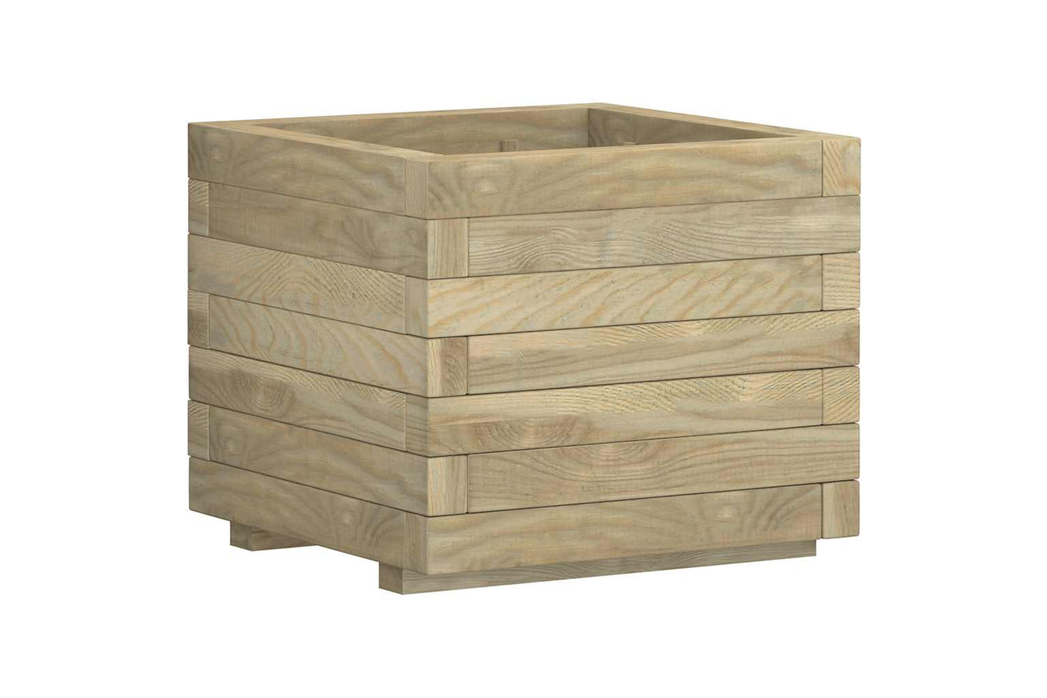 vidaXL 41659 Raised Bed 50x50x40cm Wood Square-7