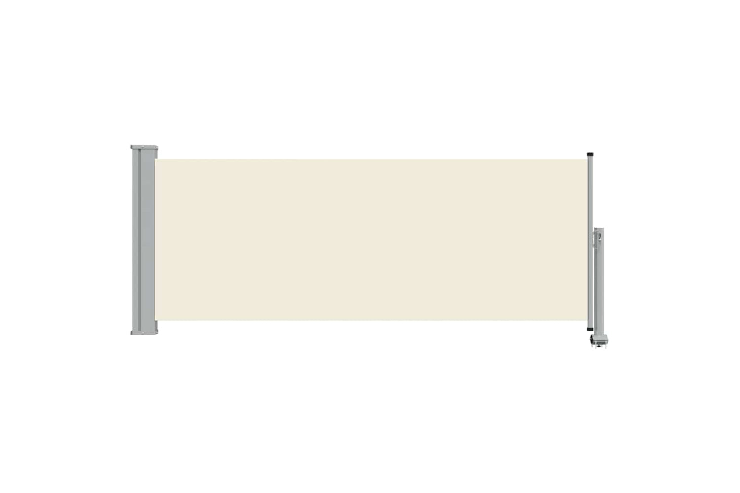 vidaXL 45185 Patio Retractable Side Awning 100 X 300cm Cream-3