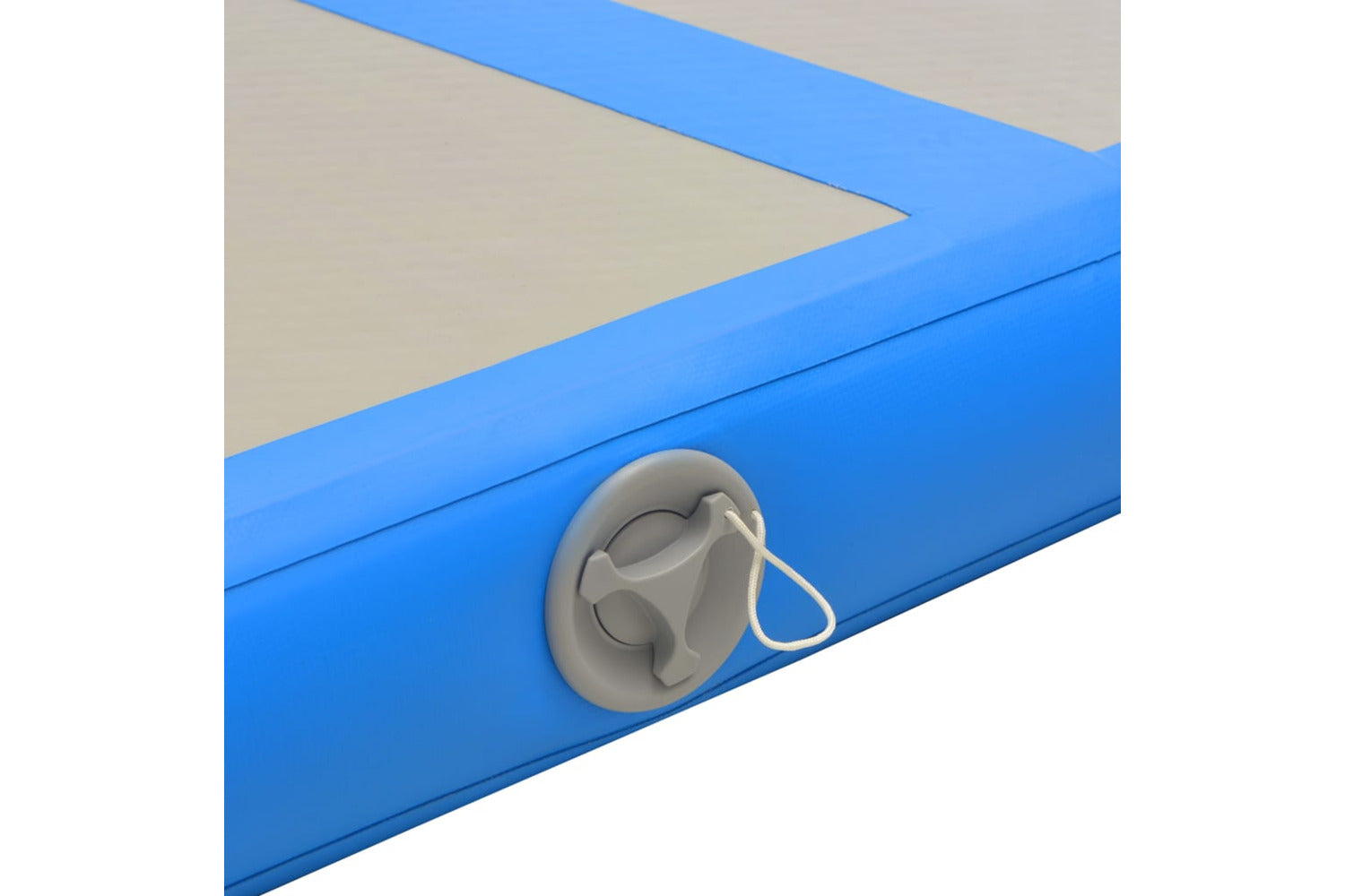 vidaXL 91925 Inflatable Gymnastics Mat With Pump 700x100x10cm Pvc Blue-6