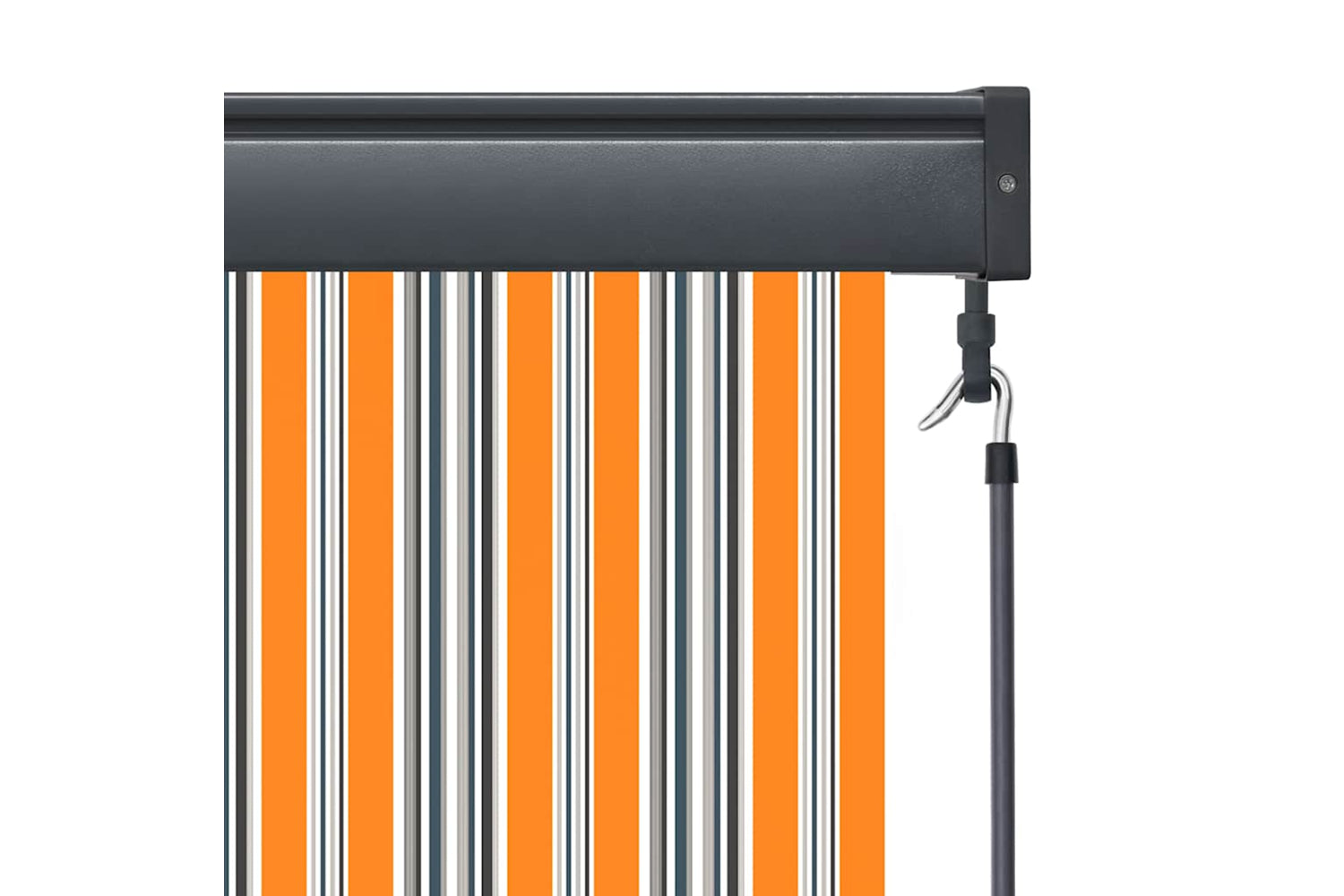vidaXL 145950 Outdoor Roller Blind 80x250cm Yellow And Blue-8