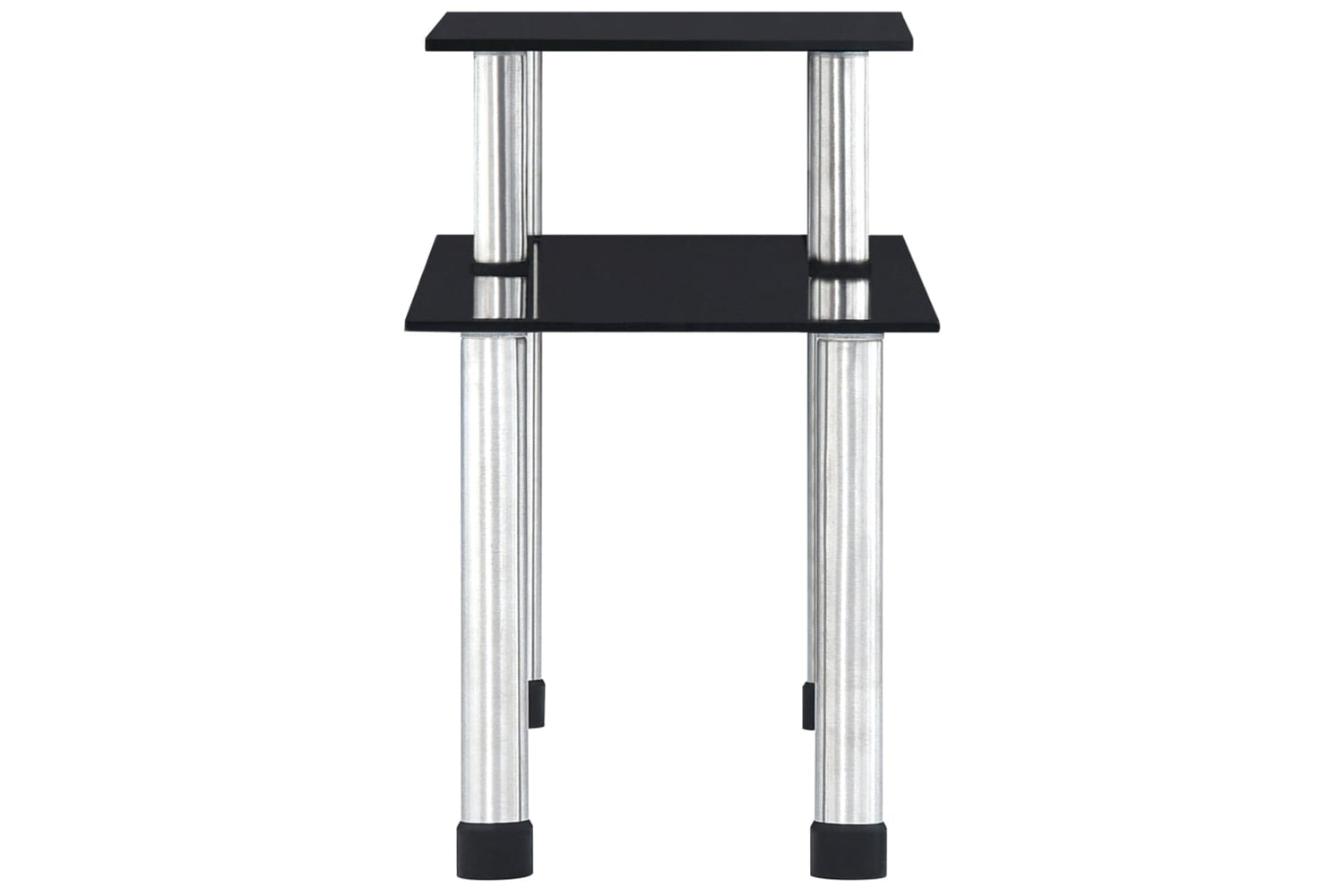 vidaXL 249524 Kitchen Shelf Black 45x16x26cm Tempered Glass-3