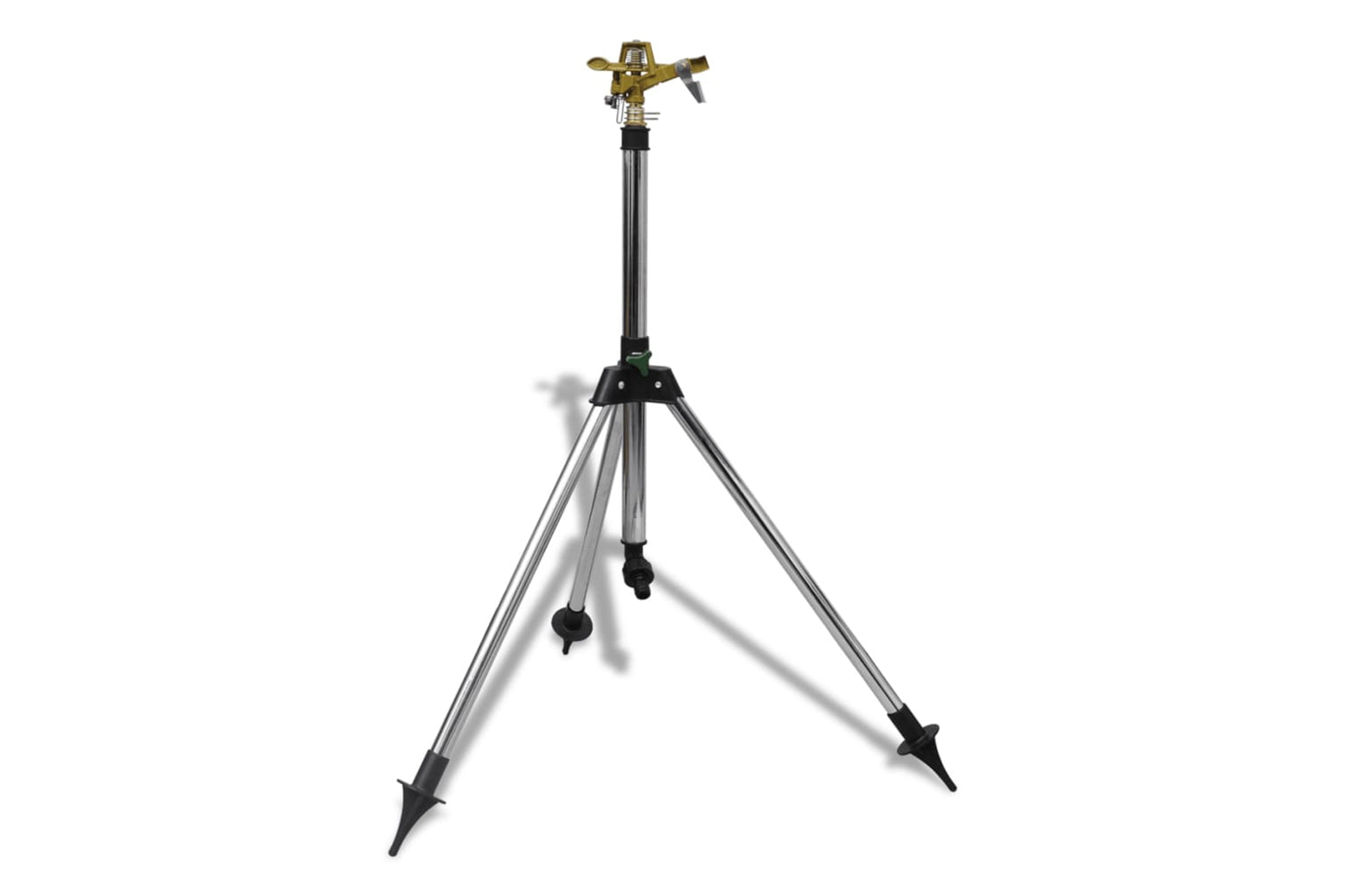 Vidaxl 40913 Impulse Sprinkler Garden Watering Zinc On Tripod Base-5
