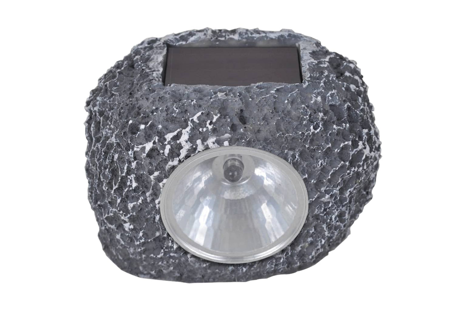 Vidaxl Outdoor Solar Powered Led Spotlight Stone Shape 12 Pcs-3
