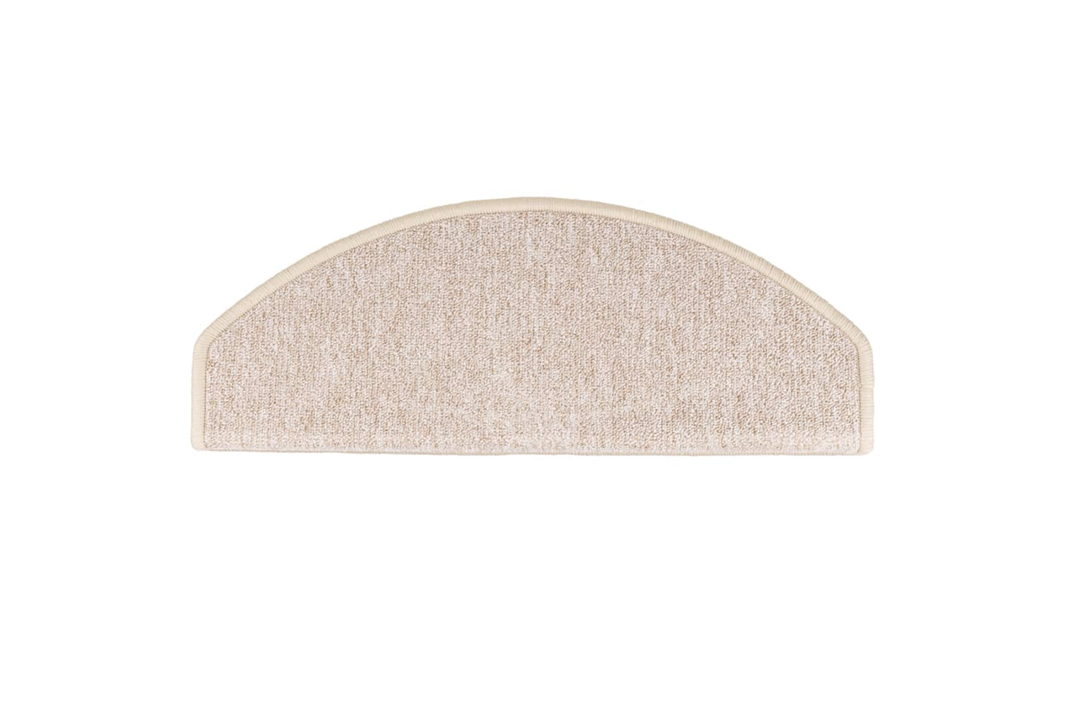 vidaXL 133890 Carpet Stair Treads 15 Pcs Taupe 65x24x4cm-5