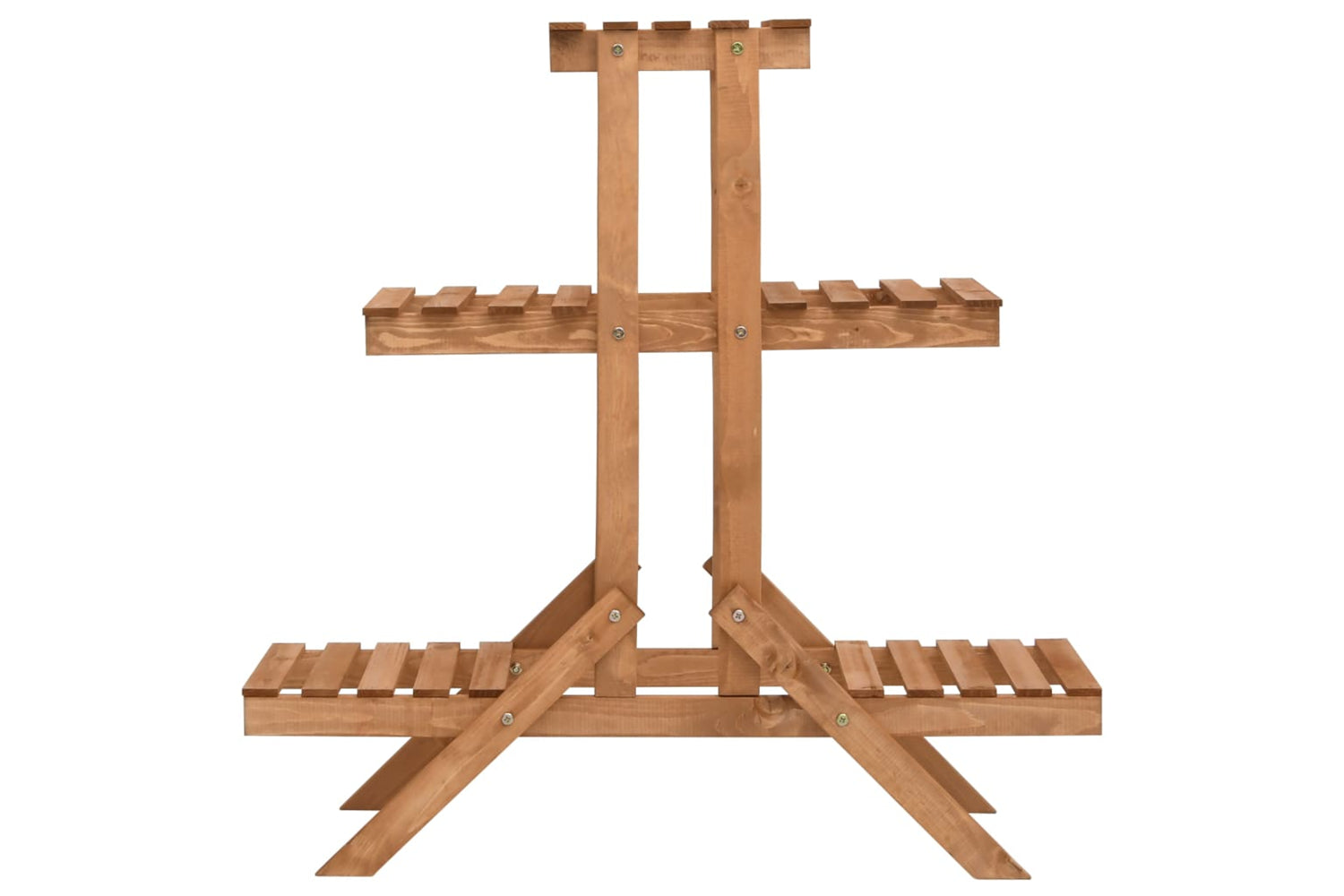 vidaXL 47234 Plant Stand 83x25x83cm Firwood-2