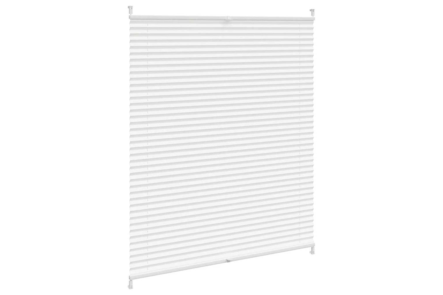 Vidaxl Plisse Blind 110x100cm White Pleated Blind-2