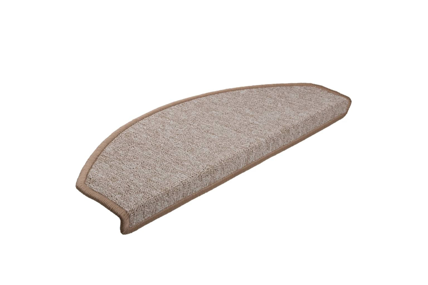 vidaXL 133886 Carpet Stair Treads 15 Pcs Light Brown 65x24x4cm-2