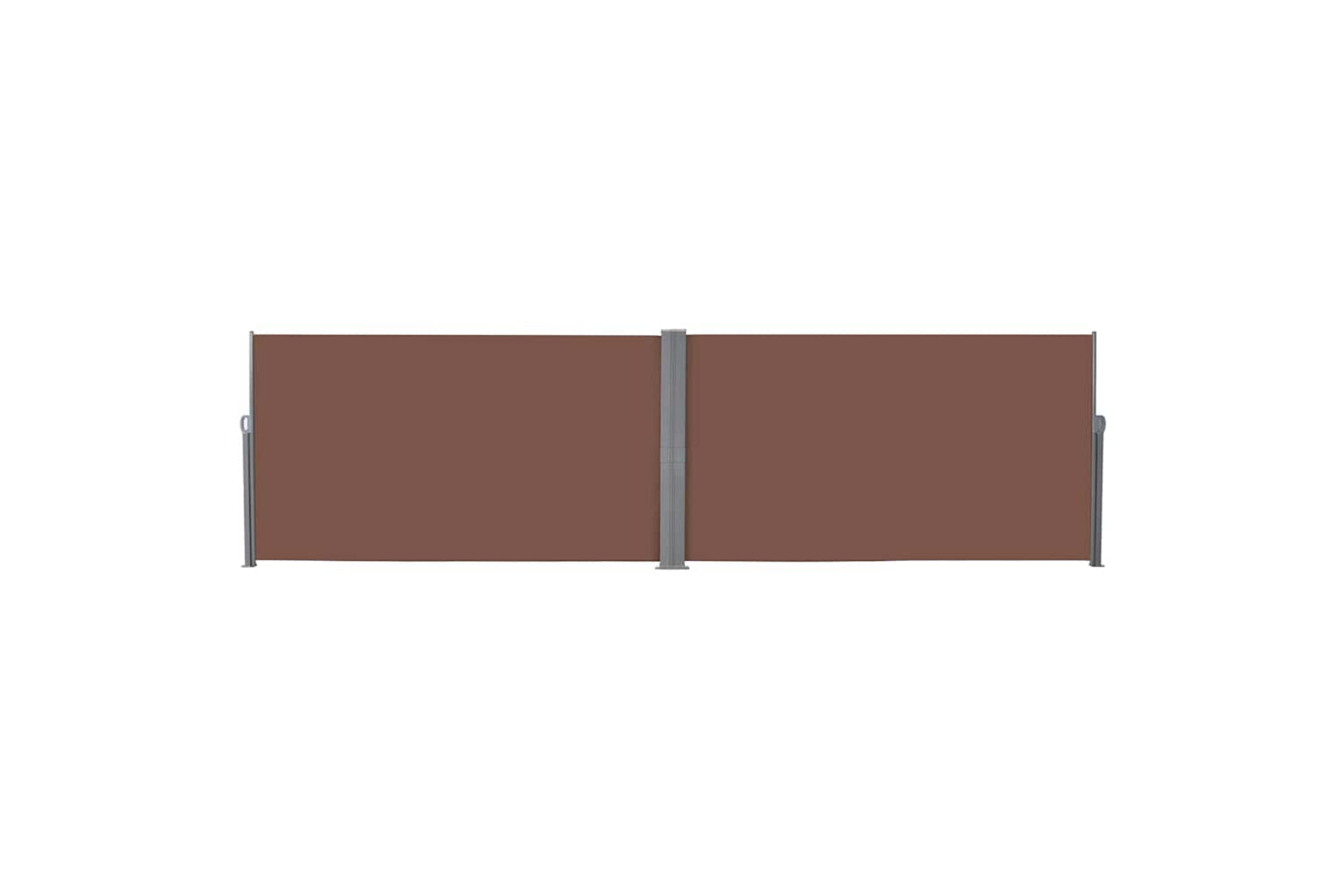 vidaXL 143681 Retractable Side Awning 160x600cm Brown-3