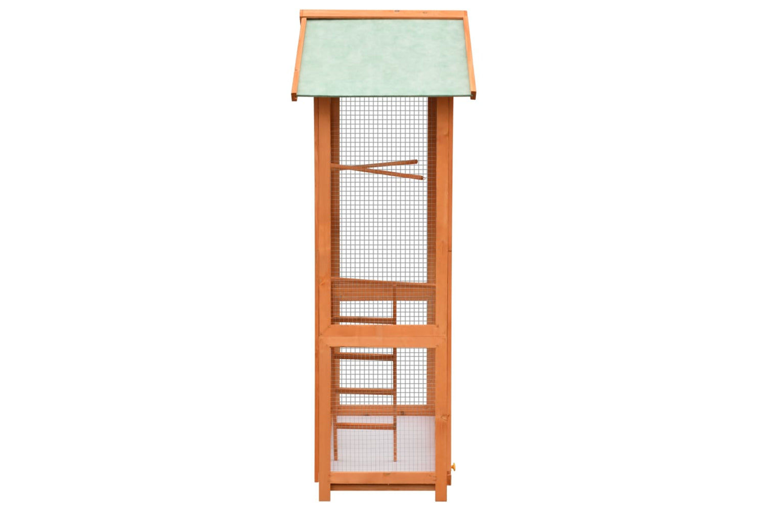 vidaXL 170638 Bird Cage Solid Pine & Fir Wood 125.5x59.5x164cm-4