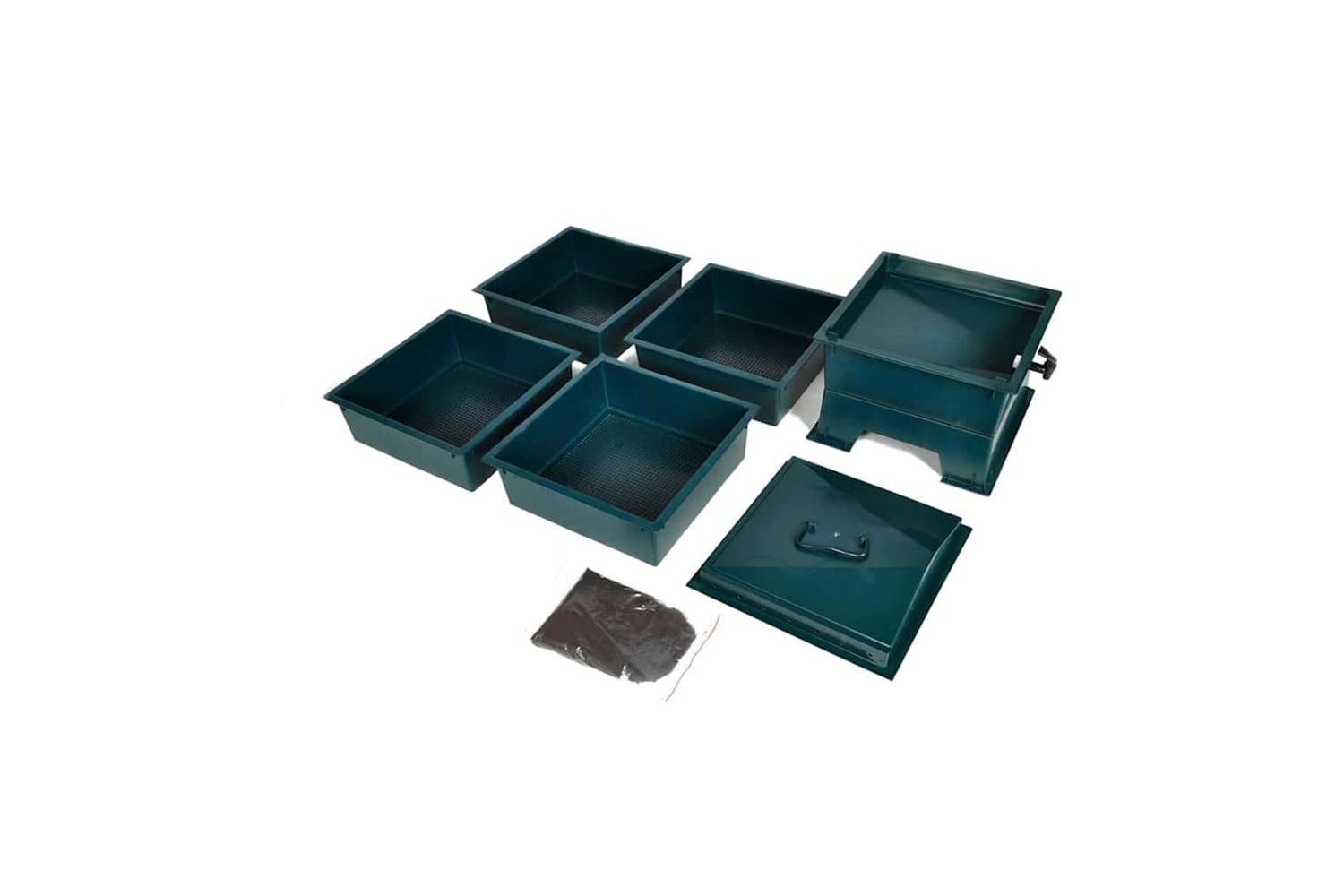 vidaXL 40585 4-tray Worm Factory 42x42x60cm-3