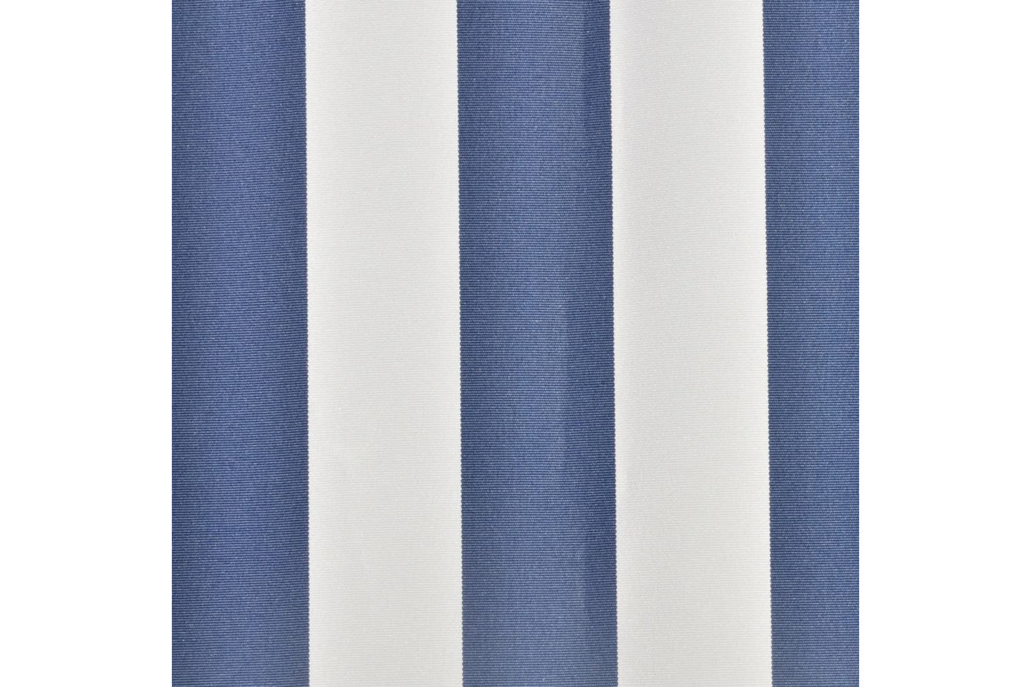 vidaXL 141010 Awning Top Sunshade Canvas Blue & White 3 X 2.5m (frame Not Included)-3