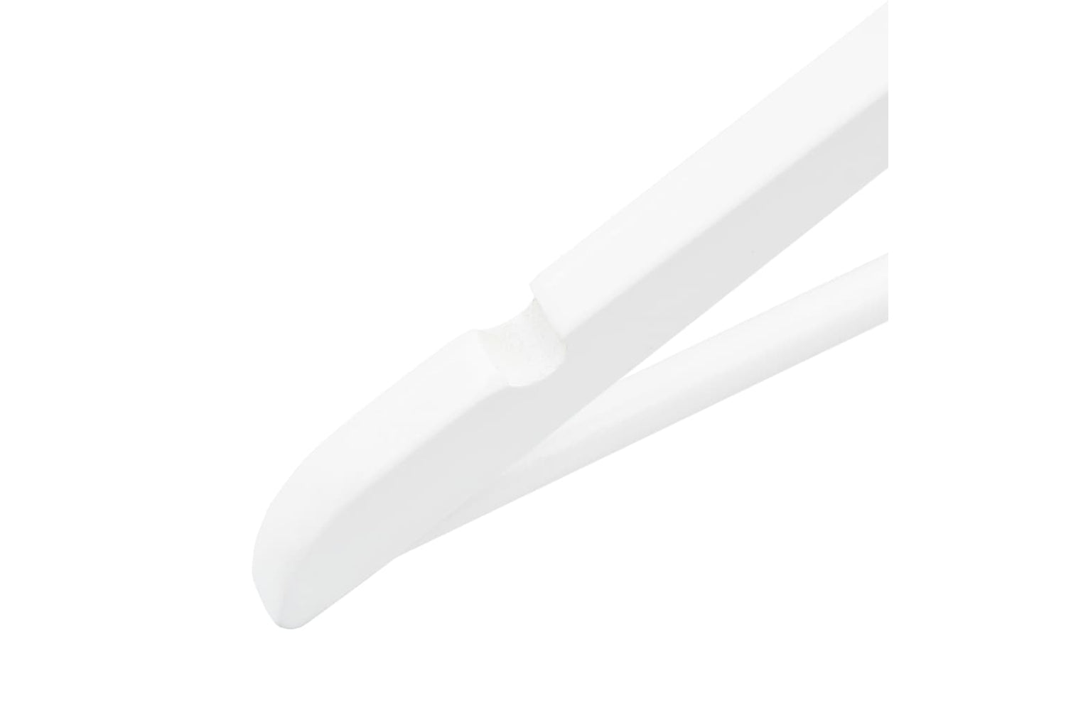 Vidaxl 289916 100 Pcs Clothes Hanger Set Non-slip White Hardwood-6