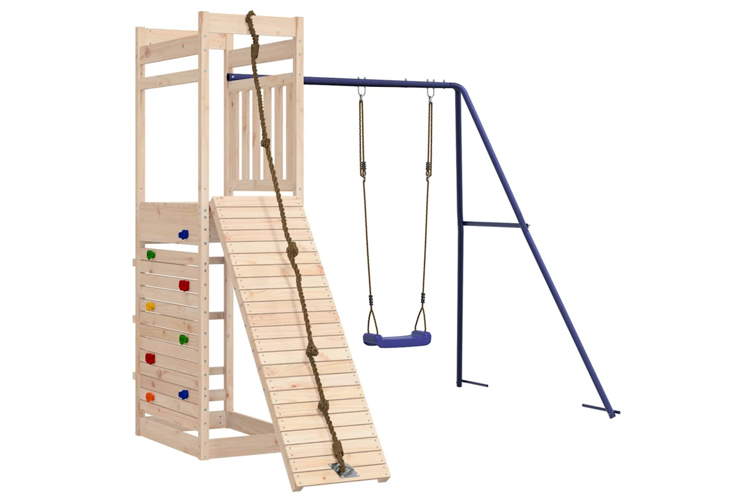 vidaXL 3156997 Outdoor Playset Solid Wood Pine-3