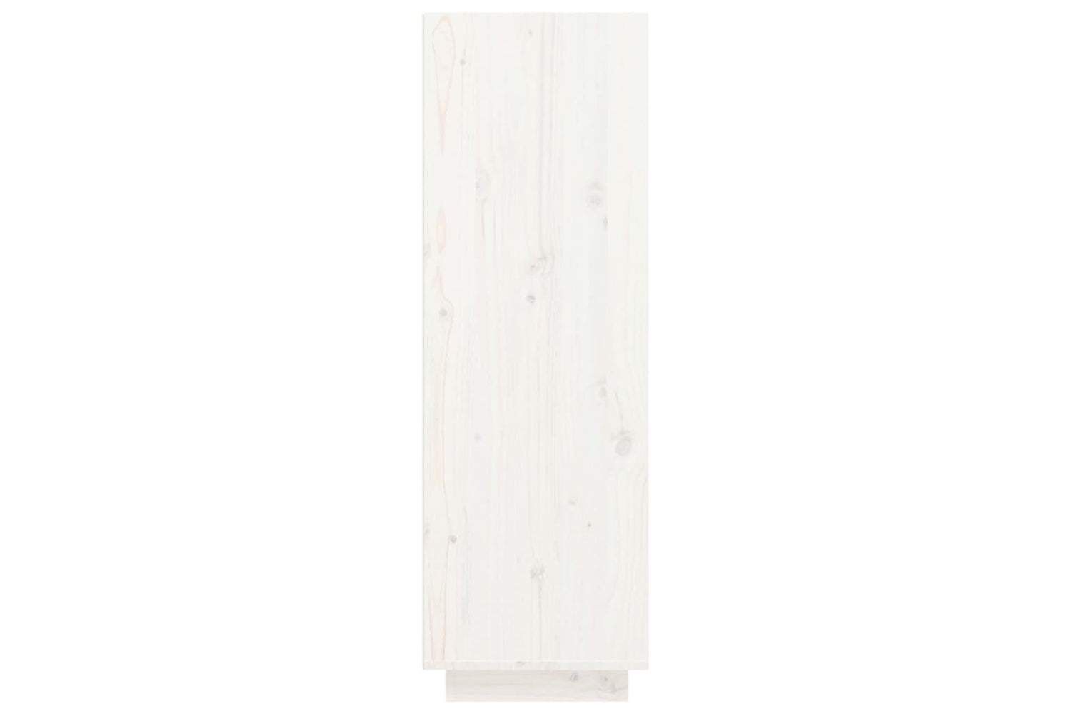 vidaXL Shoe Cabinet White 30x34x105cm Solid Wood Pine-3