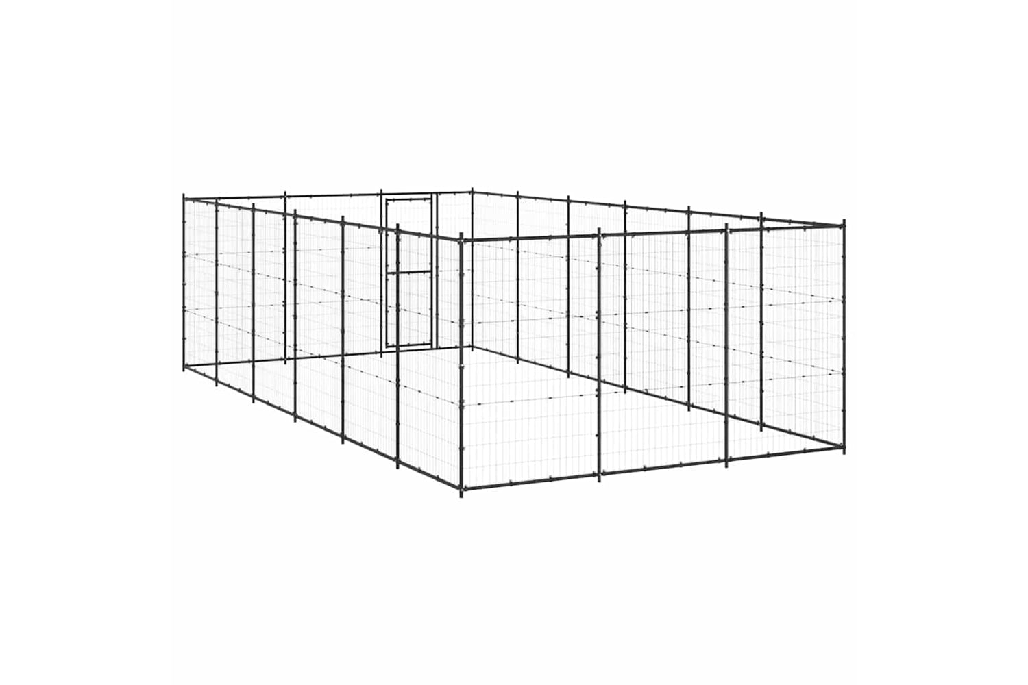 Vidaxl 3082323 Outdoor Dog Kennel Steel 21.78 M2-5