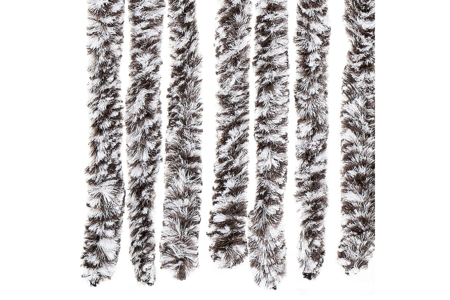 vidaXL Insect Curtain Brown And Beige 90x220cm Chenille-4