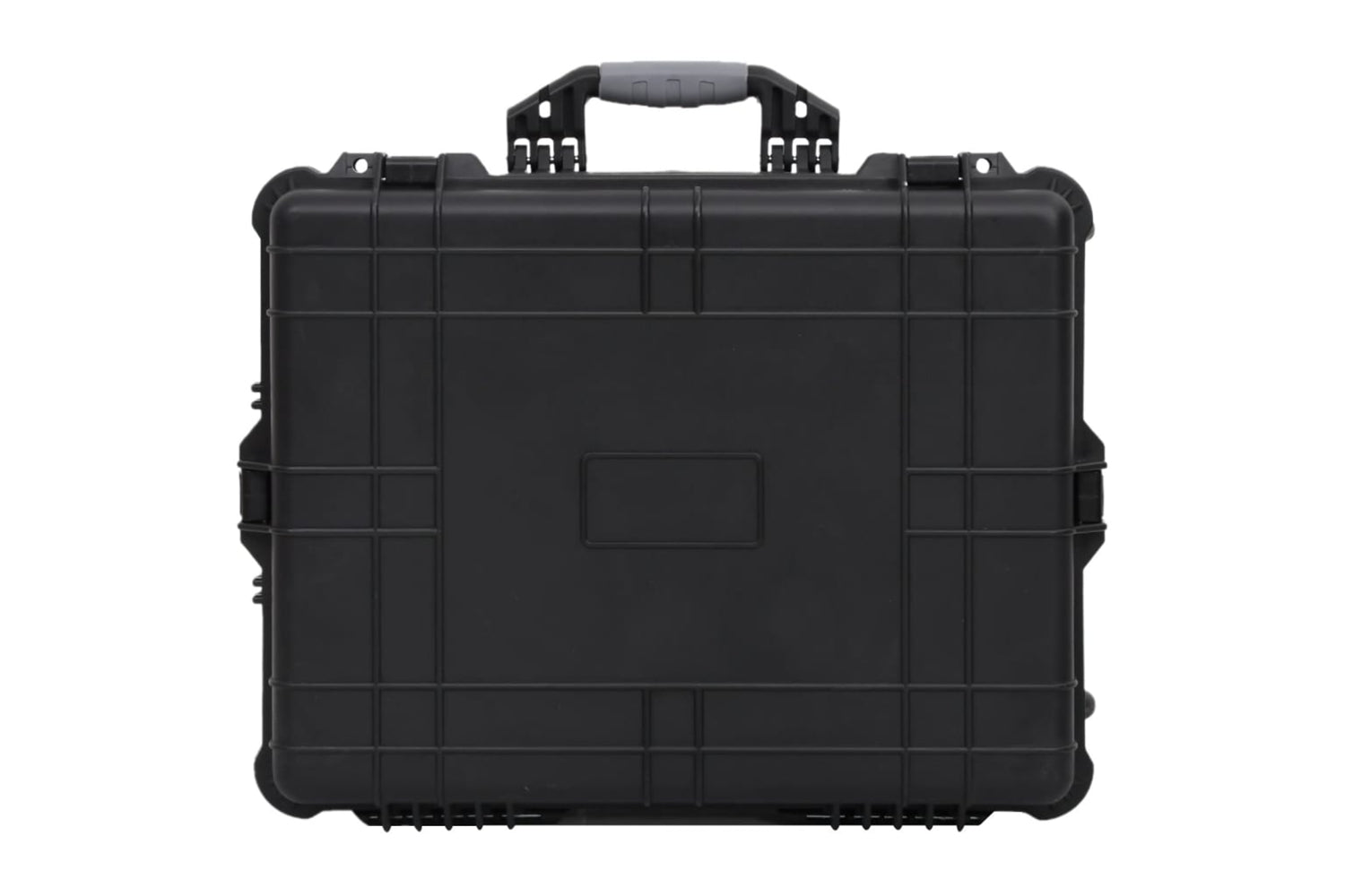 vidaXL 51800 Wheeled Flight Case Black 63x50x23cm Pp-3