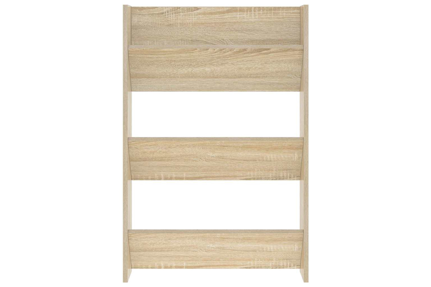vidaXL 806766 Wall Shoe Cabinets 2 Pcs Sonoma Oak 60x18x90cm Engineered Wood-5