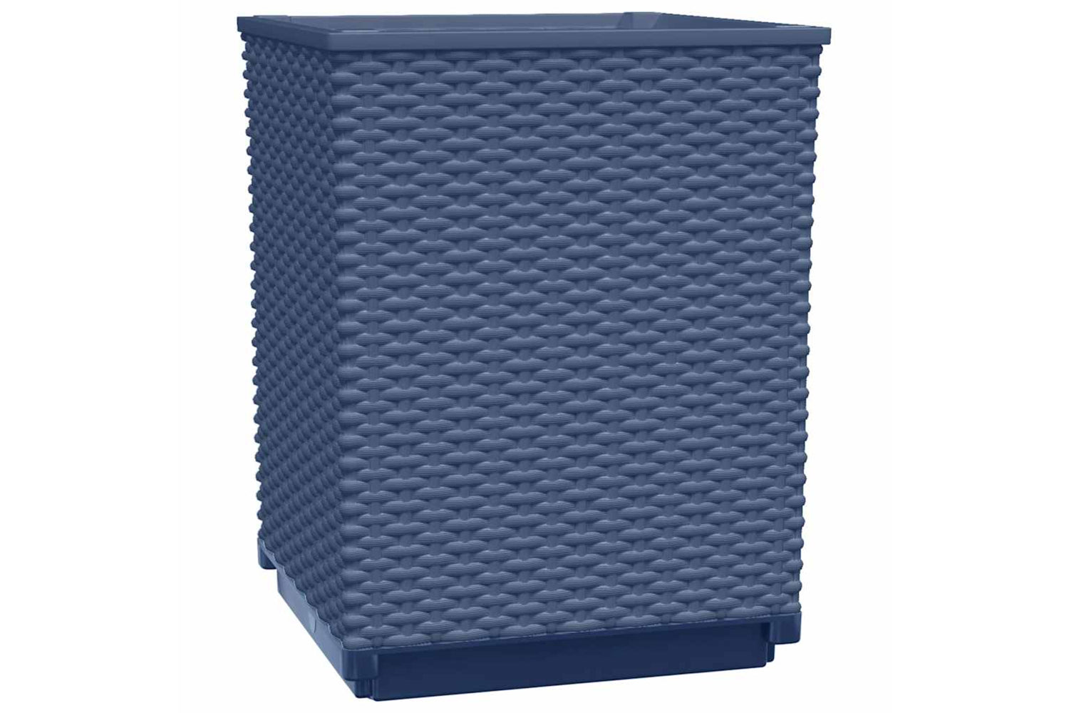 vidaXL 364180 Planters 2 Pcs Dark Grey 30x30x37cm Polypropylene-3