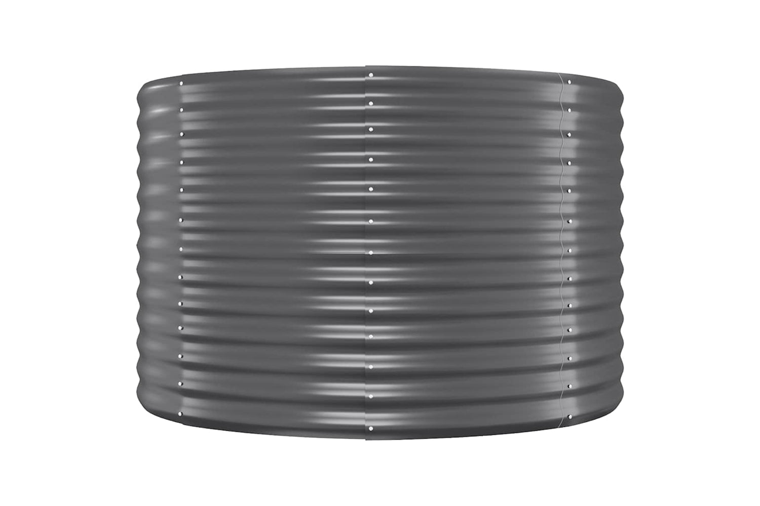 vidaXL 319071 Garden Raised Bed Powder-coated Steel 322x100x68cm Anthracite-3