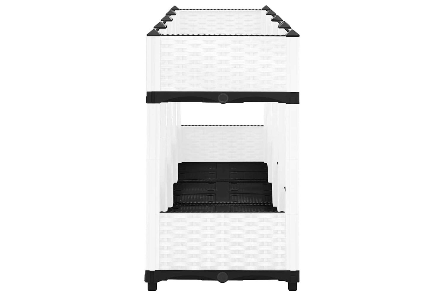 vidaXL Raised Bed 160x40x71cm Polypropylene-4