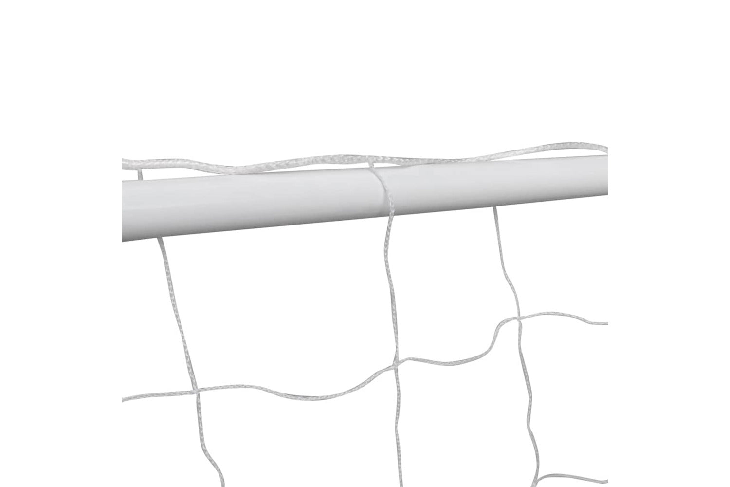 Vidaxl Football Goal With Net 182x61x122 Cm Steel White-3